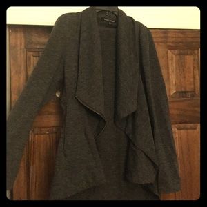 Asymmetrical Zip-up Sweater